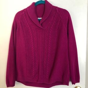 Magenta sweater xl